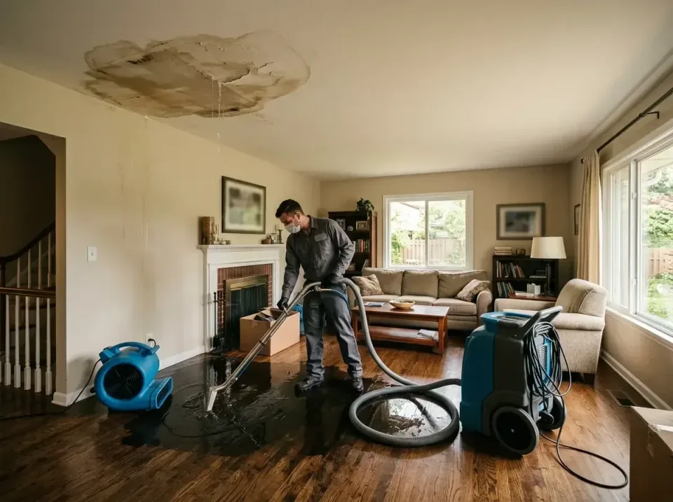 attic-pipe-burst-ceiling-drip-008 — frequently asked questions, Water Damage Restoration & Carpet Care in New City, NY